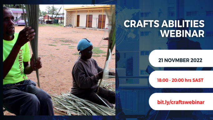 Click this banner to register for the Crafts Abilities Side Event (Webinar)