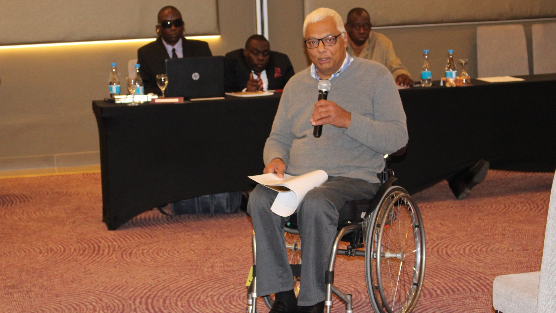 UN Special Rapporteur on Disability Shuaib Chalklen