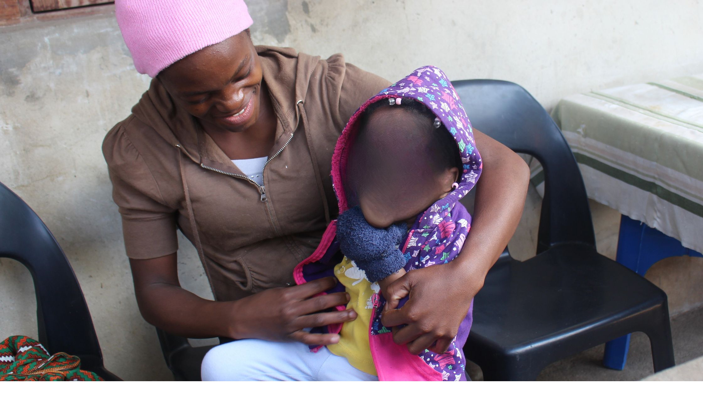 A beneficiary of SAFOD’s ECDE project.