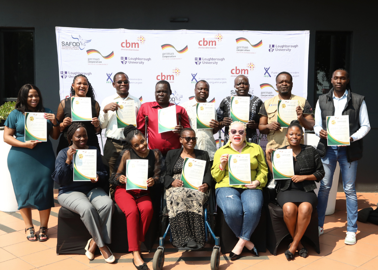 Participants at the DiDRR Training of Trainers workshop, Boksburg, South Africa, March 2026