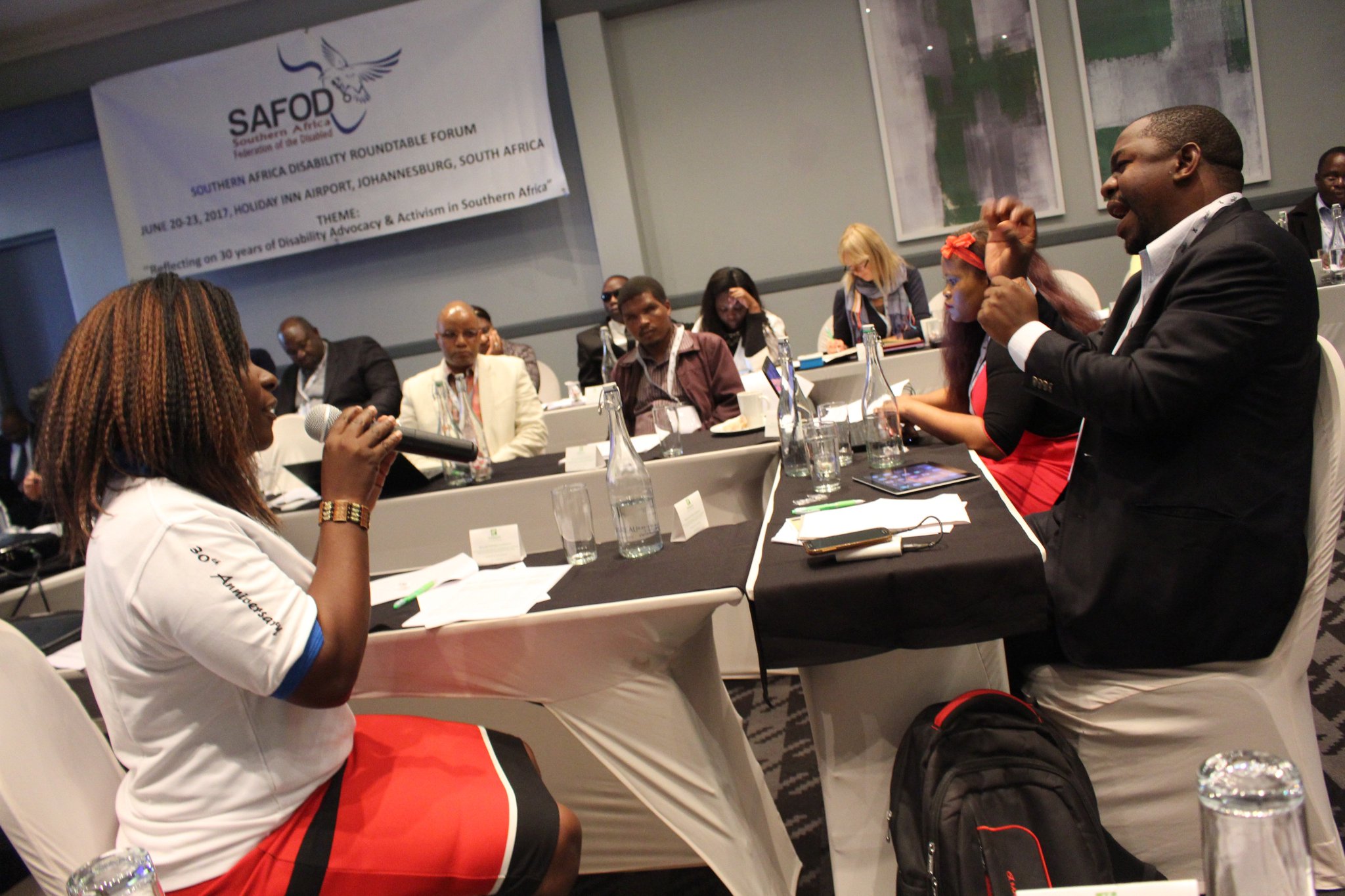 Participants at the Southern Africa Disability Roundtable Forum
