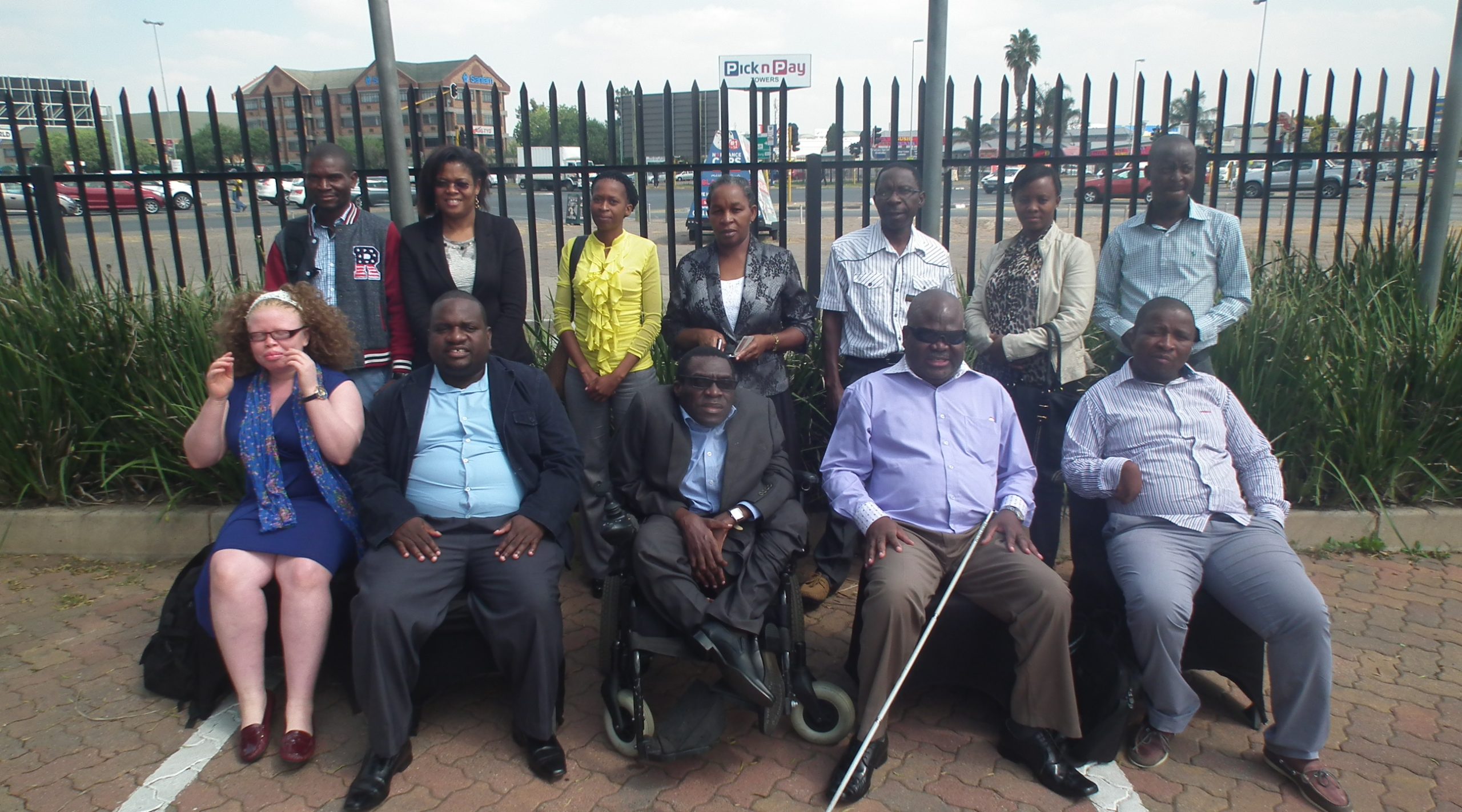 Participants at the ECDE training of trainers workshop in Johannesburg, April 2016.