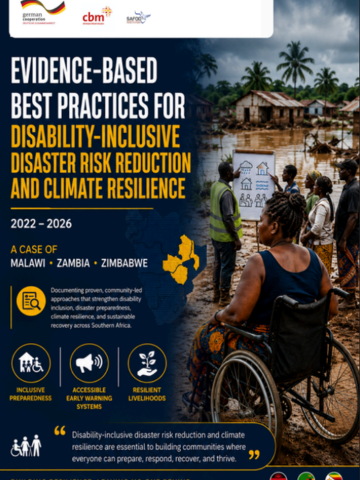 Best Practices Booklet Disability-Inclusive DRR cover