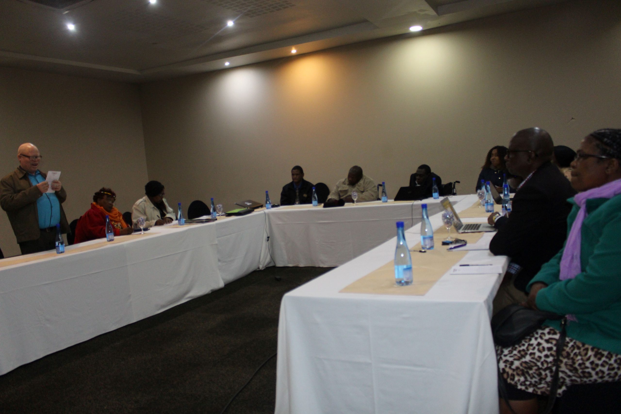 FODSWA members taking part in a capacity-building session.