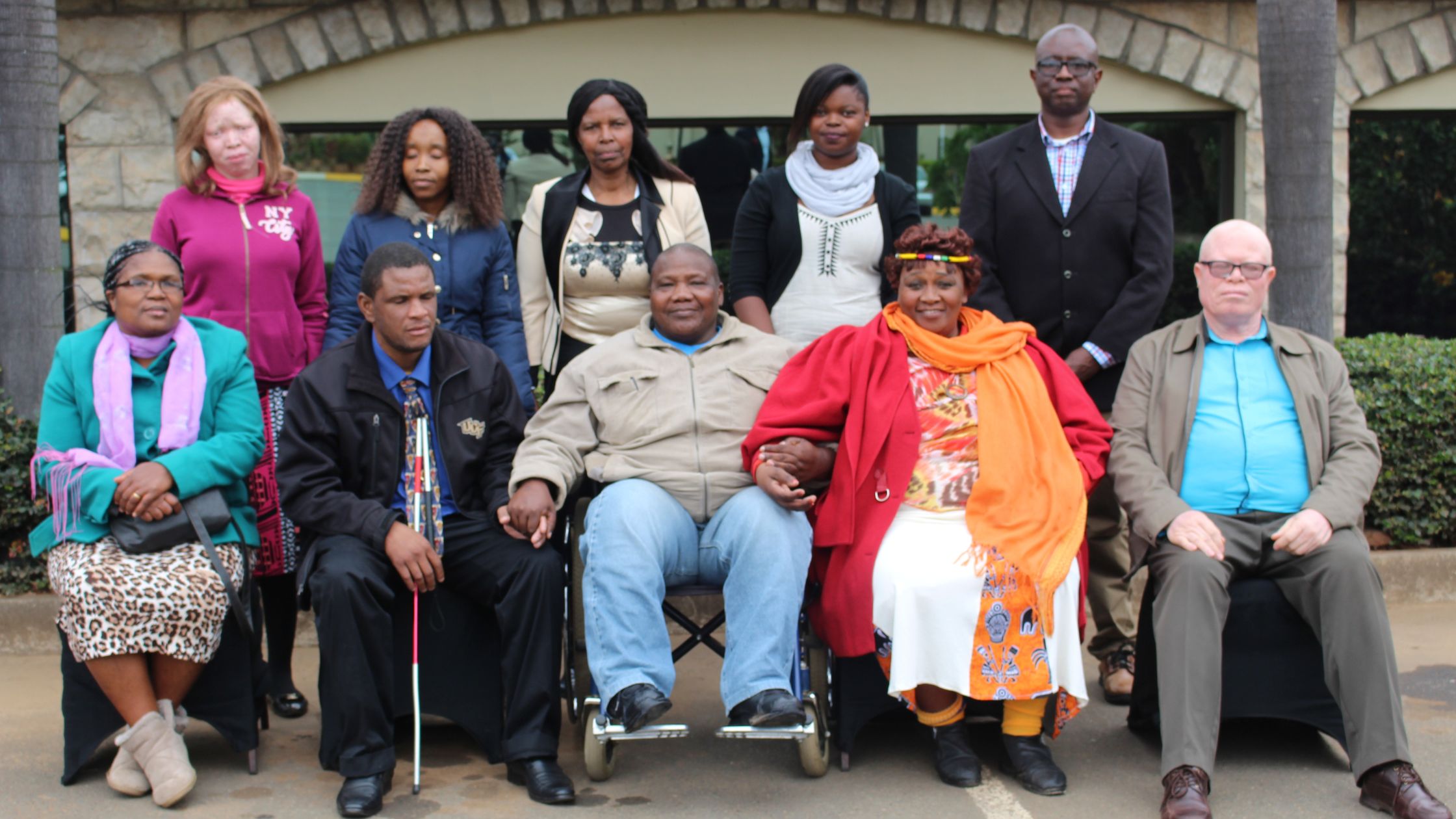 FODSWA executive members at a SAFOD capacity-building training in Eswatini.