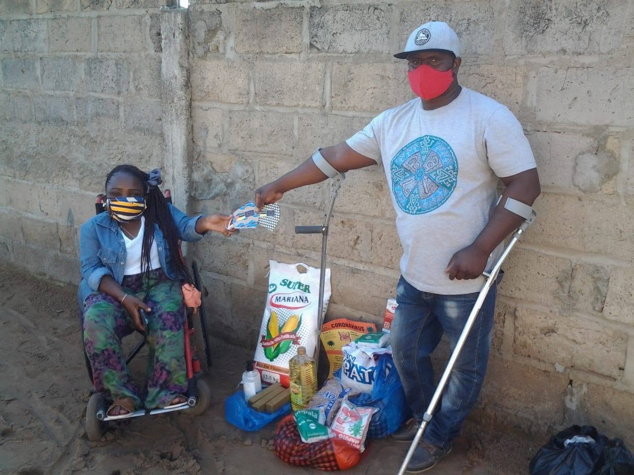 FAMOD's COVID-19 work reaching persons with disabilities in Mozambique.