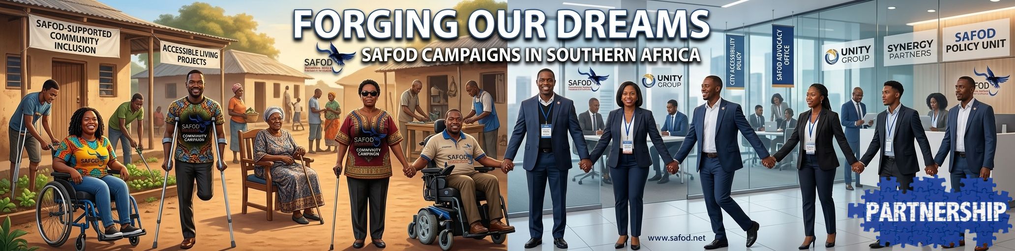 SAFOD campaigns — advocacy and awareness across Southern Africa.