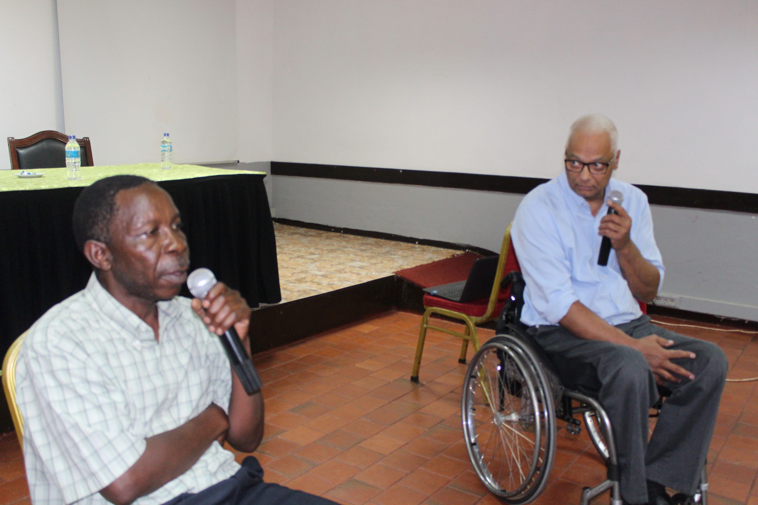 SAFOD UNCRPD monitoring and reporting training participants.