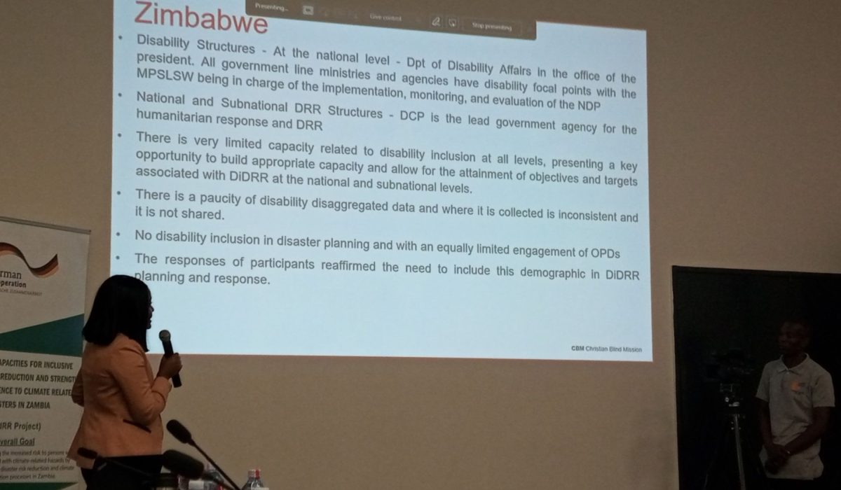SAFOD DiDRR Exchange visit to Zambia